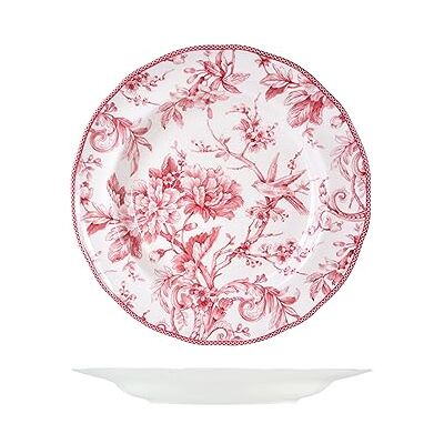 H&H Plato de servir Primrose de porcelana de 32,5 cm H&H Plato de servir Primrose de porcelana de 32,5 cm