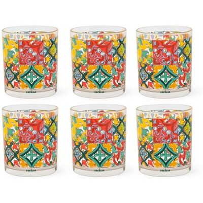 Excelsa - Lisbon - Multicolor - 25 cl - Cristalería Excelsa - Lisbon - Multicolor - 25 cl - Cristalería