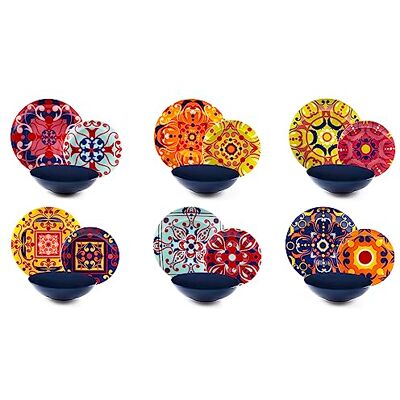 Excelsa - Venice - Porcelana - Multicolor - Vajilla Excelsa - Venice - Porcelana - Multicolor - Vajilla