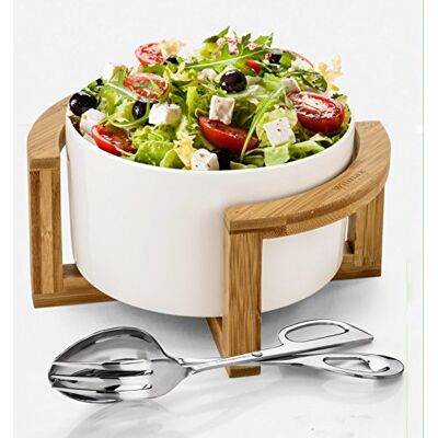 Wilmax Soporte para cuencos (bambú, 27 x 11,5 cm) Wilmax Soporte para cuencos (bambú, 27 x 11,5 cm)