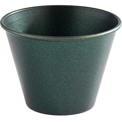 APS Juego de 6 cuencos (acero inoxidable, diámetro de 6 cm, altura de 4,5 cm), color verde APS Juego de 6 cuencos (acero inoxidable, diámetro de 6 cm, altura de 4,5 cm), color verde