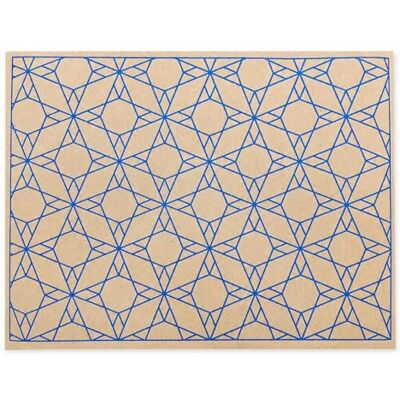 MORIGAMI Pack 500 Manteles Individuales de Papel Kraft Diseño Geometría 30x40 cm, Salvamanteles Desechables para Hostelería, Restaurantes, Eventos y Catering, 70 g/m² MORIGAMI Pack 500 Manteles Individuales de Papel Kraft Diseño Geometría 30x40 cm, Salvamanteles Desechables para Hostelería, Restaurantes, Eventos y Catering, 70 g/m²