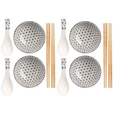 San Ignacio Set 12 piezas sushi blanco colección KINVARA San Ignacio Set 12 piezas sushi blanco colección KINVARA