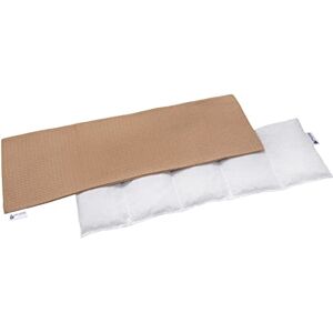 Medi Partners Saco de Semillas para Microondas 60x20cm Cojin 800g 100% Algodón 5 cámaras Saquitos bolsa Semillas calor Microondas Saco Termico (Beige Waffle) Medi Partners Saco de Semillas para Microondas 60x20cm Cojin 800g 100% Algodón 5 cámaras Saquitos bolsa Semillas calor Microondas Saco Termico (Beige Waffle)