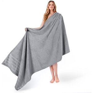 American Soft Linen Toalla de baño Extragrande de 89 x 178 cm, Lujosa Toalla de algodón Turco de Primera Calidad de máxima suavidad y absorción Gris Rockridge American Soft Linen Toalla de baño Extragrande de 89 x 178 cm, Lujosa Toalla de algodón Turco de Primera Calidad de máxima suavidad y absorción Gris Rockridge