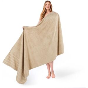 American Soft Linen Toallas de baño tamaño Extragrande 89 x 178 cm 100% algodón Turco, Toalla para baño, Playa y Piscina, Color Beis American Soft Linen Toallas de baño tamaño Extragrande 89 x 178 cm 100% algodón Turco, Toalla para baño, Playa y Piscina, Color Beis