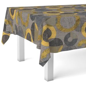 Mantel de Oilcloth Martina Home Amarillo 220 x 140 cm Mantel de Oilcloth Martina Home Amarillo 220 x 140 cm