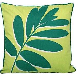 Fusion Estampado de Hojas Cojín Relleno para Exteriores 43 x 43 cm en Verde Fusion Estampado de Hojas Cojín Relleno para Exteriores 43 x 43 cm en Verde