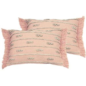 furn. Sigrid Polyester Filled Cushions (Twin Pack), Blush, 35 x 50cm furn. Sigrid Polyester Filled Cushions (Twin Pack), Blush, 35 x 50cm