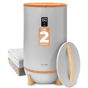 SereneLife Calentador de Toallas Tipo cubeta, con Fragancia Personalizable, Towel Warmer, SPA, Calientatoallas, Electrico, para baño, Apagado automatico, Portatil, para Pijamas, Manta, Bata de baño SereneLife Calentador de Toallas Tipo cubeta, con Fragancia Personalizable, Towel Warmer, SPA, Calientatoallas, Electrico, para baño, Apagado automatico, Portatil, para Pijamas, Manta, Bata de baño