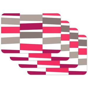 Venilia - Black Jack - Pink Gray - 45x30 cm - Set de salvamanteles Venilia - Black Jack - Pink Gray - 45x30 cm - Set de salvamanteles