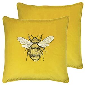 Paoletti Cojines llenos de Plumas Hortus (Paquete Doble), poliéster, Ceilán Paoletti Cojines llenos de Plumas Hortus (Paquete Doble), poliéster, Ceilán