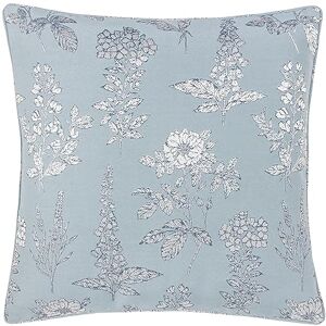 Cojín floral de Jacquard con plumas Wylder Nature Sophia - Azul - 50x50 cm Cojín floral de Jacquard con plumas Wylder Nature Sophia - Azul - 50x50 cm