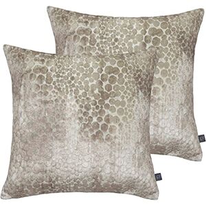 Prestigious Textiles Monumento Twin Pack Cojines llenos de Plumas, Poliéster, Rubor, 43 x 43cm, 2 Prestigious Textiles Monumento Twin Pack Cojines llenos de Plumas, Poliéster, Rubor, 43 x 43cm, 2