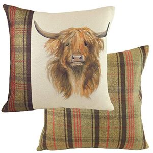 Evans Lichfield furn. Hunter Highland Cow Cojín Relleno de poliéster, 43 x 43 cm Evans Lichfield furn. Hunter Highland Cow Cojín Relleno de poliéster, 43 x 43 cm