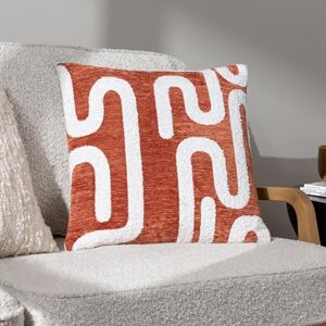 furn. Cojín con Relleno de Plumas y Jacquard de Chenilla Vardan de Hoem furn. Cojín con Relleno de Plumas y Jacquard de Chenilla Vardan de Hoem