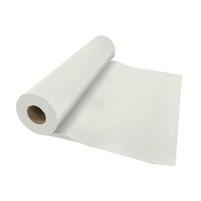 VelaHub Airlaid 20 Camino de Mesa, 40 x 120 cm, Rollo de 24 m,, desechable, Color Blanco VelaHub Airlaid 20 Camino de Mesa, 40 x 120 cm, Rollo de 24 m,, desechable, Color Blanco
