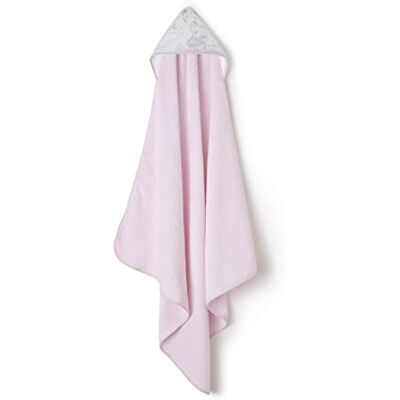 Interbaby Capa de Baño Bebé con Capucha, Elefante Classic, Rosa Toalla con Capucha 100x100 cm de Algodón Rizo, Suave y Absorbente Unisex Regalo Ideal para Recién Nacido Interbaby Capa de Baño Bebé con Capucha, Elefante Classic, Rosa Toalla con Capucha 100x100 cm de Algodón Rizo, Suave y Absorbente Unisex Regalo Ideal para Recién Nacido