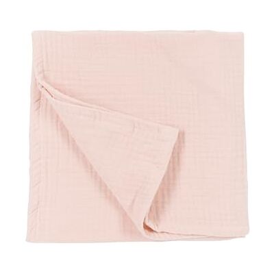 MEYCO Home Manta Lisa, Muselina prelavada (100% algodón hidrófilo Prelavado, Absorbe la Humedad, Transpirable y Suave, tamaño: 140 x 200 cm), Rosa Suave MEYCO Home Manta Lisa, Muselina prelavada (100% algodón hidrófilo Prelavado, Absorbe la Humedad, Transpirable y Suave, tamaño: 140 x 200 cm), Rosa Suave