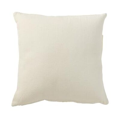 Jolipa Geo Cojín Textil, Color Blanco y Amarillo Claro Jolipa Geo Cojín Textil, Color Blanco y Amarillo Claro