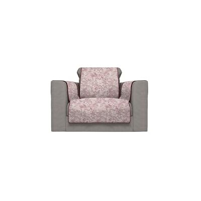 Italian Bed Linen Glamour Funda Cubre sofá Antideslizante de Poliéster, mae in Italy, Burdeos 1 Plaza Italian Bed Linen Glamour Funda Cubre sofá Antideslizante de Poliéster, mae in Italy, Burdeos 1 Plaza