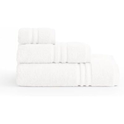 BOHEME Juego de 3 Toallas Premium Blanco con Toalla de Baño Grande BOHEME Juego de 3 Toallas Premium Blanco con Toalla de Baño Grande