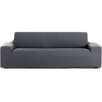 Eysa Funda para Sofá Bronx Gris Oscuro 70 x 110 x 210 cm Eysa Funda para Sofá Bronx Gris Oscuro 70 x 110 x 210 cm