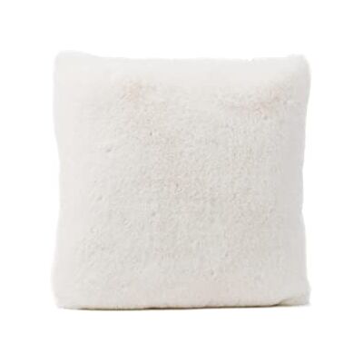 GÖZZE Cojín de Peluche Blanco - Decorativo GÖZZE Cojín de Peluche Blanco - Decorativo