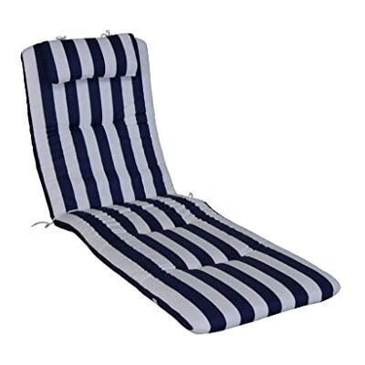 Angerer Cojín Lying con diseño de almohadas, azul / blanco, 190 x 60 x 6 cm, Angerer Cojín Lying con diseño de almohadas, azul / blanco, 190 x 60 x 6 cm,
