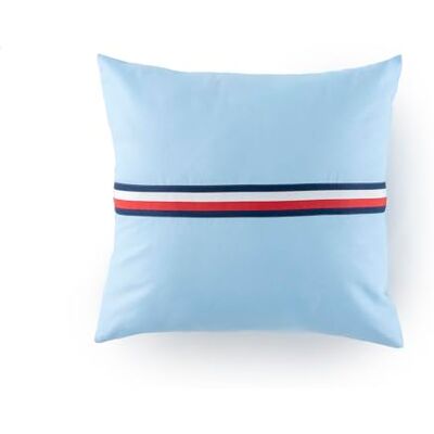 Tommy Hilfiger Funda de cojín Decorativa, Oxford, Tela Lisa, 100% algodón, con Cinta, Temporal y Decorativa, 40x40 cm Tommy Hilfiger Funda de cojín Decorativa, Oxford, Tela Lisa, 100% algodón, con Cinta, Temporal y Decorativa, 40x40 cm