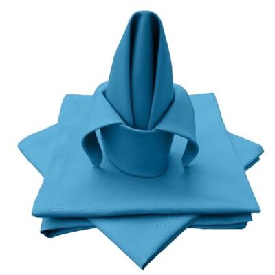 Lemos Home Servilletas de Tela, 4 Unidades, 100% algodón, colección Concepto, Color y tamaño a Elegir (servilletas de Tela, Juego de 4 – 45 x 45 cm, Azul Cielo) Lemos Home Servilletas de Tela, 4 Unidades, 100% algodón, colección Concepto, Color y tamaño a Elegir (servilletas de Tela, Juego de 4 – 45 x 45 cm, Azul Cielo)