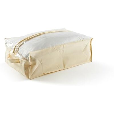 Perfetto Più TNT Easybag Saco Funda Manta y Almohadas, Tela, Crudo, 70.0 x 45.0 x 25.0 cm Perfetto Più TNT Easybag Saco Funda Manta y Almohadas, Tela, Crudo, 70.0 x 45.0 x 25.0 cm