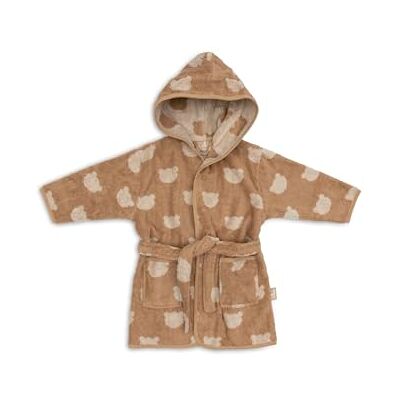 Jollein Albornoz infantil de 1 a 2 años Jacquard, osito 100% algodón Tejido de rizo Certificado OEKO-TEX Con capucha Albornoz para niñas y niños Jollein Albornoz infantil de 1 a 2 años Jacquard, osito 100% algodón Tejido de rizo Certificado OEKO-TEX Con capucha Albornoz para niñas y niños