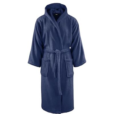 osama home GUZZINI Classic Albornoz Mujer y Hombre con Capucha, Cinturón y Bolsillos de Esponja de Algodón 100% Certificado OekoTex, Albornoz Hombre y Mujer Suave Absorbente Resistente, Ideal como Bata También osama home GUZZINI Classic Albornoz Mujer y Hombre con Capucha, Cinturón y Bolsillos de Esponja de Algodón 100% Certificado OekoTex, Albornoz Hombre y Mujer Suave Absorbente Resistente, Ideal como Bata También