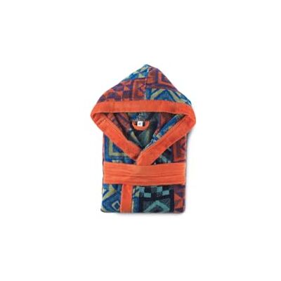 Top Towel Albornoz con capucha Atlantico Jacquard 100% Algodón 500 g/m² – Acabado Terciopelo, Alta Absorción y Tacto Suave Top Towel Albornoz con capucha Atlantico Jacquard 100% Algodón 500 g/m² – Acabado Terciopelo, Alta Absorción y Tacto Suave
