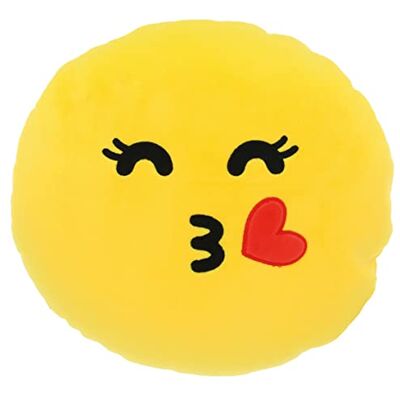 S SUMEX Cojín Emoji Sonrisa Corazon Cojín para Coche o Casa Confortable y Suave Pareja S SUMEX Cojín Emoji Sonrisa Corazon Cojín para Coche o Casa Confortable y Suave Pareja