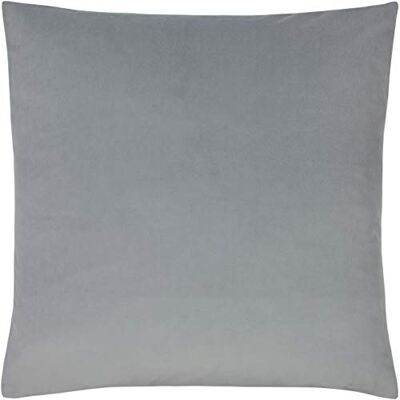 Paoletti - Sunningdale Velvet Square Feather Filled Cushion - Gris Paoletti - Sunningdale Velvet Square Feather Filled Cushion - Gris