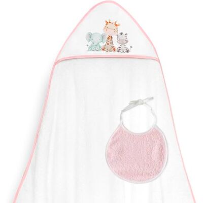 Generic GiraffeElephant - rosa - 100x100 - Toalla de baño Generic GiraffeElephant - rosa - 100x100 - Toalla de baño