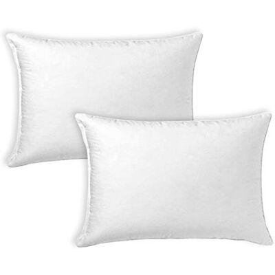 Mercury - Relleno de Cojin Juego de 2/4 Unidades Super Suave Mullido, Antialergico, Fibra Hueca de Alta recuperacion, para Sofá,Cama,Coche (2 Rellenos, 40X60 cm) Mercury - Relleno de Cojin Juego de 2/4 Unidades Super Suave Mullido, Antialergico, Fibra Hueca de Alta recuperacion, para Sofá,Cama,Coche (2 Rellenos, 40X60 cm)