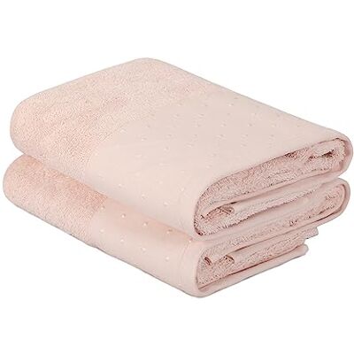 WELLHOME - 2p Powder White - 50x90cm - Toallas de mano WELLHOME - 2p Powder White - 50x90cm - Toallas de mano