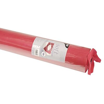 PAPSTAR Mantel, Material Aterciopelado, Rojo, Cubre Mesa, Toallas de Mesa, Hules para Mesas, 12 x 12 x 118 cm PAPSTAR Mantel, Material Aterciopelado, Rojo, Cubre Mesa, Toallas de Mesa, Hules para Mesas, 12 x 12 x 118 cm