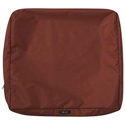 Classic Accessories Ravenna Funda para cojín Trasero de Patio, cojín Duradero para Exteriores, Especias, 21 Pulgadas de Largo x 20 Pulgadas de Ancho x 4 Pulgadas de Grosor Classic Accessories Ravenna Funda para cojín Trasero de Patio, cojín Duradero para Exteriores, Especias, 21 Pulgadas de Largo x 20 Pulgadas de Ancho x 4 Pulgadas de Grosor