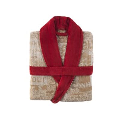 Top Towel Albornoz Fancy Jacquard 100% Algodón 500 g/m² – Acabado Terciopelo, Alta Absorción y Tacto Suave Top Towel Albornoz Fancy Jacquard 100% Algodón 500 g/m² – Acabado Terciopelo, Alta Absorción y Tacto Suave