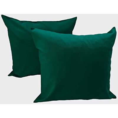 Lemos Home Funda de cojín Decorativa, Almohada Decorativa Sofa, 2 Unidades, de 100% algodón, colección Concepto, Color y tamaño a Elegir (2 Fundas de cojín, 40 x 40 cm, Verde Abeto) Lemos Home Funda de cojín Decorativa, Almohada Decorativa Sofa, 2 Unidades, de 100% algodón, colección Concepto, Color y tamaño a Elegir (2 Fundas de cojín, 40 x 40 cm, Verde Abeto)