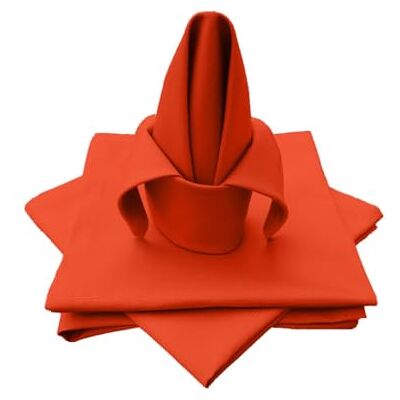 Lemos Home Servilletas de Tela, 4 Unidades, 100% algodón, colección Concepto, Color y tamaño a Elegir (Juego de 4 servilletas de Tela, 45 x 45 cm, Naranja) Lemos Home Servilletas de Tela, 4 Unidades, 100% algodón, colección Concepto, Color y tamaño a Elegir (Juego de 4 servilletas de Tela, 45 x 45 cm, Naranja)