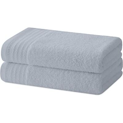 Degrees home Juego de 2 Toallas de Manos Toallas de baño 100% Algodón 480g/m2-100x50 cms Degrees home Juego de 2 Toallas de Manos Toallas de baño 100% Algodón 480g/m2-100x50 cms