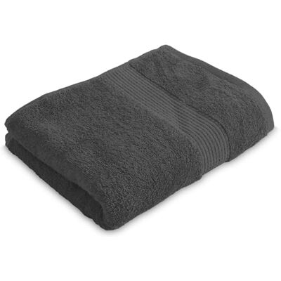 Le linge de Jules Toalla de baño, 90 x 150 cm, 100% algodón, 450 g/m2, Color Gris Le linge de Jules Toalla de baño, 90 x 150 cm, 100% algodón, 450 g/m2, Color Gris