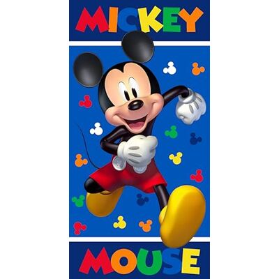 Disney Marvel Toalla de Playa Infantil 70x140 cm – Microfibra de Secado Rápido – Varios Diseños Oficiales Mickey, Minnie, Stitch, Frozen, Avengers y Spider-Man (Mickey 14178) Disney Marvel Toalla de Playa Infantil 70x140 cm – Microfibra de Secado Rápido – Varios Diseños Oficiales Mickey, Minnie, Stitch, Frozen, Avengers y Spider-Man (Mickey 14178)