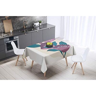 Bonamaison Kitchen Decoration, Tablecloth, 145 cm x 145 cm Designed and Manufactured in Turkey Bonamaison Kitchen Decoration, Tablecloth, 145 cm x 145 cm Designed and Manufactured in Turkey