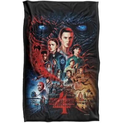 Stranger Things Creel House Season Four Manta súper Suave con Tacto Sedoso – 91 x 147 cm Stranger Things Creel House Season Four Manta súper Suave con Tacto Sedoso – 91 x 147 cm